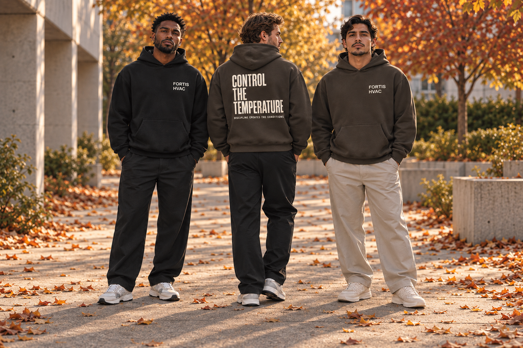 FORTIS HVAC Hoodie | Control The Temperature