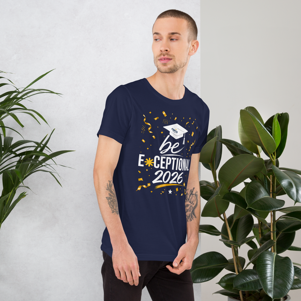 Be Exceptional Grad Tee 2026